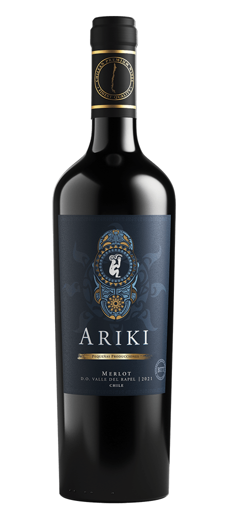 Vino Tinto Chileno Ariki D.O. Valle del Rapel Merlot - Wine.com.mx